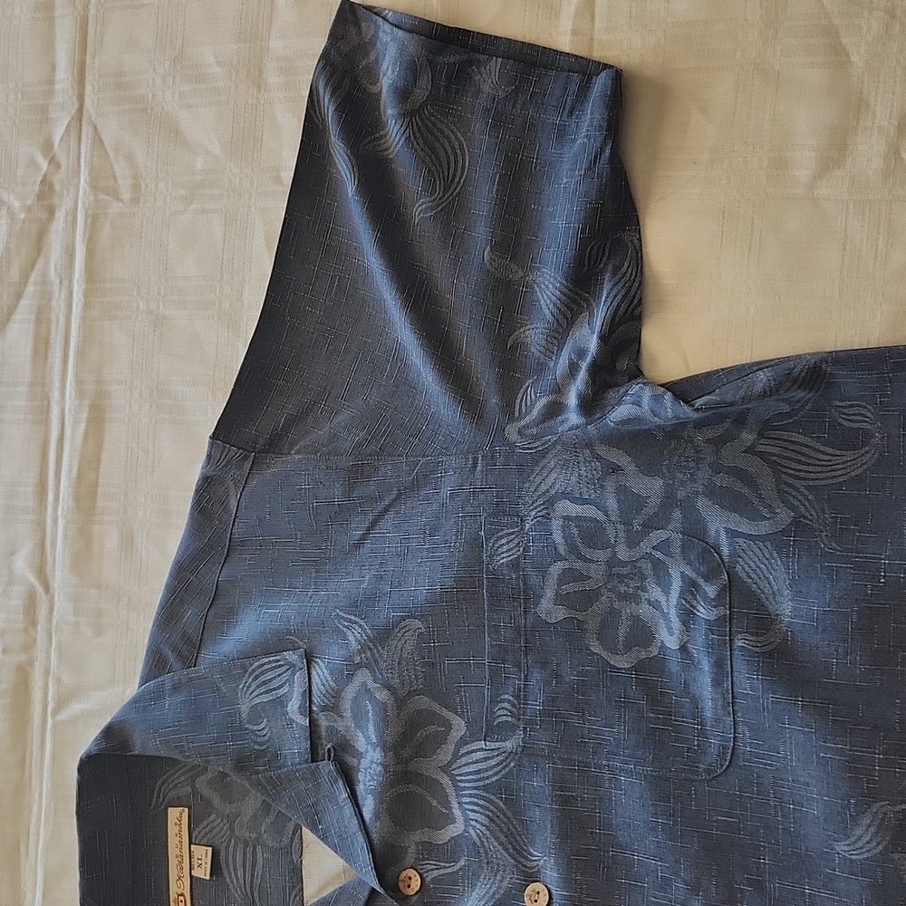 Duke Kahanamoku XL Blue Shirt - Picture 4 of 6